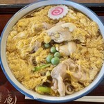 駅南・吾妻庵 - 「親子そば」@1100