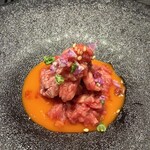 北海道焼肉 北うし - ユッケ