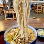 駅南・吾妻庵 - かけ蕎麦にしてはコシがある常陸秋そば