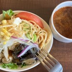 GGC - サラダバー　　チゲスープ（ランチセット）