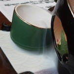 和匠よし乃 - 刺身盛り合わせ 演出