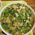 レストハウス 希望館 - 特製肉味噌麺（1100円）