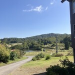 レストハウス 希望館 - お店の入り口からの景観