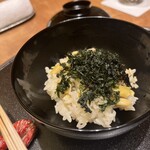 柏屋 大阪千里山 - 青大豆と干し海苔たっぷり