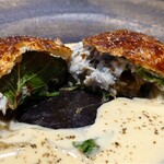 馳走西健一 - 生しらすのパイ包み焼き