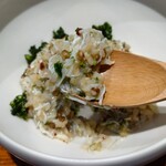 馳走西健一 - 浜名湖のドウマンガニのリゾット