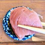 よりみち食堂 - キハダマグロの刺身