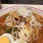 蒙古タンメン中本 - ゴモミ野菜アップ