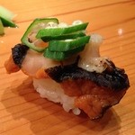 天寿し - 栄螺 (オクラ)