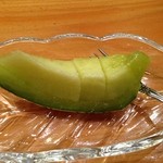 天寿し - デザート (メロン)