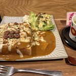 甘味処 雪屋 Conco - 厚切りトーストカレーチーズ焼