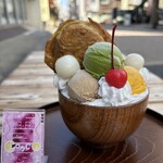 甘味処 雪屋 Conco - たい焼きパフェ