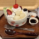 甘味処 雪屋 Conco - クリームあんみつ