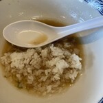 麺屋　吾 - やっぱり〆は……(*´艸`)