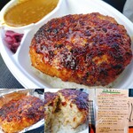 国産の若鶏 やきとりザンギNo.1 - テイクアウト　スパイスカレー＋つくねハンバーグ