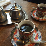 さふらん - セットのコーヒー。