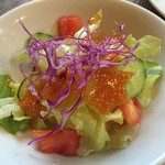 さふらん - セットのミニサラダ。