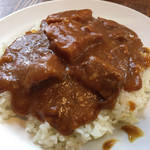 さふらん - 2014年11月。ポークカレー720円。