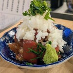 ちりとり鍋 いその - 本鮪と真鯛の醤油麹漬け