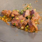 ちりとり鍋 いその - 新鮮焼きレバー