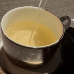 森羅 - 食後はハーブティーにしました