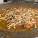 ちりとり鍋 いその - 〆の玉