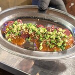 ちりとり鍋 いその - 新鮮焼きレバー