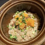 森羅 - きのことバターナッツ南瓜の混ぜご飯