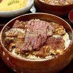 炭火鰻と特選和牛ふじさん 名駅 - 