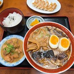 大黒ラーメン - ラーメンセット