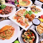 イタリアンバールRAKUDAYA - RAKUDAYAプレミアムコース【９品２時間飲み放題】女性4800円/男性5000円☆