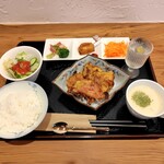 よし庵 - 週替りランチ(ご飯少なめ)
