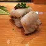 天寿し - 太刀魚（梅肉）