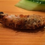 天寿し - 海老の頭