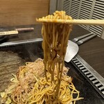 味乃家 - 焼きそばはこんな感じ〜♪