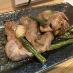 居酒屋 千家 - 砂肝ガーリック
