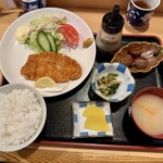 雅 - カツ定食¥1000