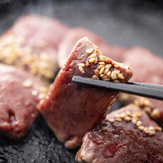 ハマる人続出！国産和牛レバーを使った鉄板焼き