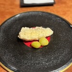 鮨 りかく - 天然真鯛の天麩羅銀杏