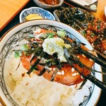 久六 - まずは“マグロ漬け”だけをパクり❗️