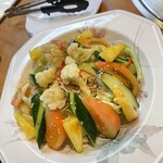 寿々 - 季節の野菜サラダ