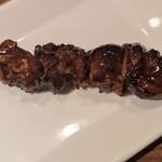 やきとり家すみれ - 鶏皮よく焼き
