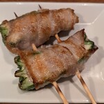 やきとり家すみれ - チーピー　中のチーズが美味しかった