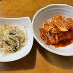 寿々 - 通しとキムチ