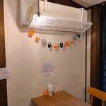 京氷ゆきみ庵 - エアコンにもハロウィンの飾りが～!!( ^o^)ﾉ
