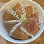 RAMEN ガモウスマイル - 羅臼鰤のヅケ飯