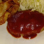 麺飯食堂 めしきんぐ - ハンバーグ