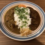 CURRY ㊹ - あいがけ（花椒カレー＆ビーフカレー）