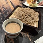 軽井沢 川上庵 - くるみせいろ