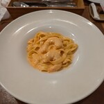 トラットリア カンパーナ ジロウマル - エビのトマトパスタ